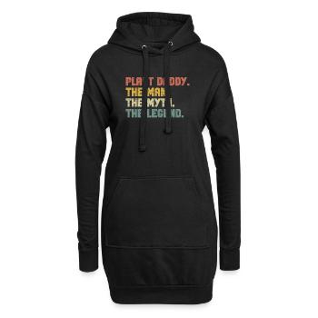 Plant Father Garden Plants Lover Gardener - Hoodie Dress - black - Front