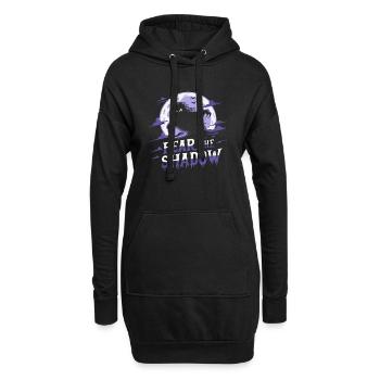 OMBRE EFFRAYANTE - Sweat-shirt à capuche long Femme - noir - Devant