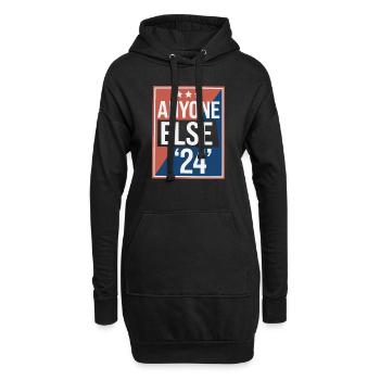 Anyone Else Election 2024 - Hoodie-Kleid - Schwarz - Vorne