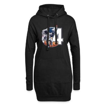 5th Birthday Astronaut Space Adventure for Boys - Hoodie-Kleid - Schwarz - Vorne