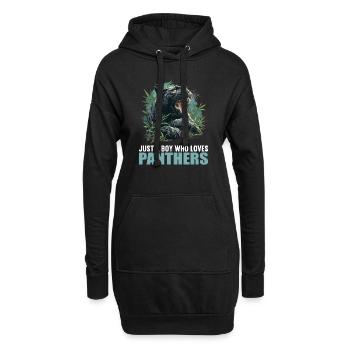 Panthers Panther - Hoodie-Kleid - Schwarz - Vorne
