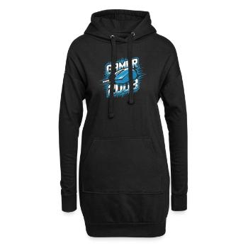 Gamer Depuis 1993 Cadeau Anniversaire Geek - Sweat-shirt à capuche long Femme - noir - Devant