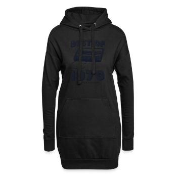 Rétro meilleur de 1970 Mixtape Vintage 55e anniversaire - Sweat-shirt à capuche long Femme - noir - Devant