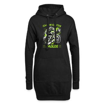 Vététistes Amateurs de vélo Cyclistes Cyclisme - Sweat-shirt à capuche long Femme - noir - Devant