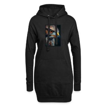 Falken Falke - Hoodie-Kleid - Schwarz - Vorne