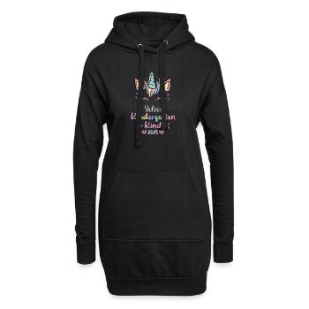 Jardin d’enfants Jardin d’enfants KITA 2025 Cadeau - Sweat-shirt à capuche long Femme - noir - Devant