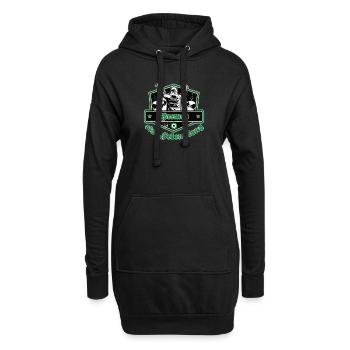 Bremen ein Leben Lang No II - Hoodie-Kleid - Schwarz - Vorne