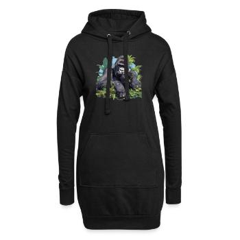 Berggorillas Berggorilla - Hoodie-Kleid - Schwarz - Vorne