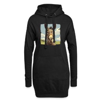 Maultiere Maultier - Hoodie-Kleid - Schwarz - Vorne