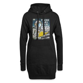 ASTRONAUT BUCH THERE HAS TO BE A WAY BACK - Hoodie-Kleid - Schwarz - Vorne