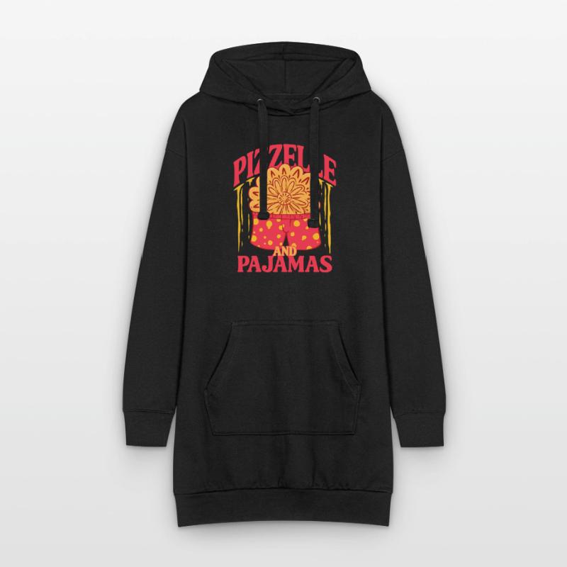 Biscuit gaufré Pizzelle et pyjama Sweat-shirt à capuche long Femme