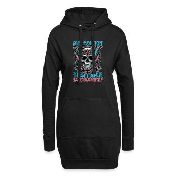 Tattoo Artist Did I Mention That I Am Tattooist - Hoodie-Kleid - Schwarz - Vorne