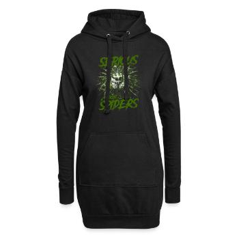 Serious About Jumping Spiders Pet Spider Owner - Hoodie Dress - black - Front