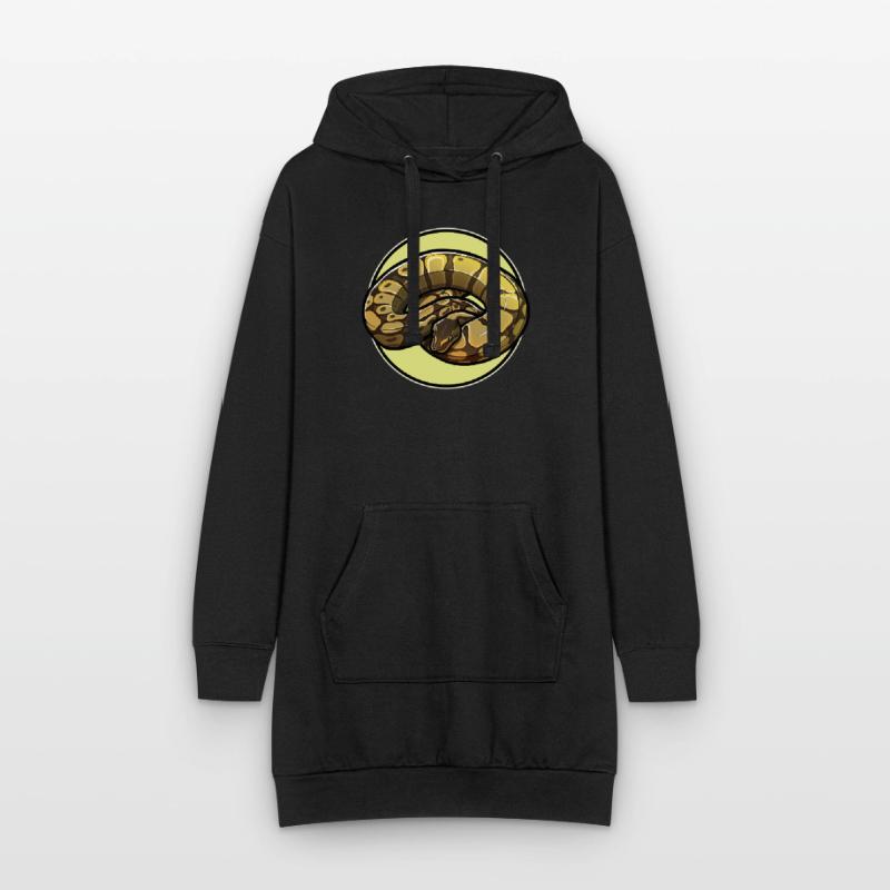 Ball Python King Python King Python Hoodie Dress