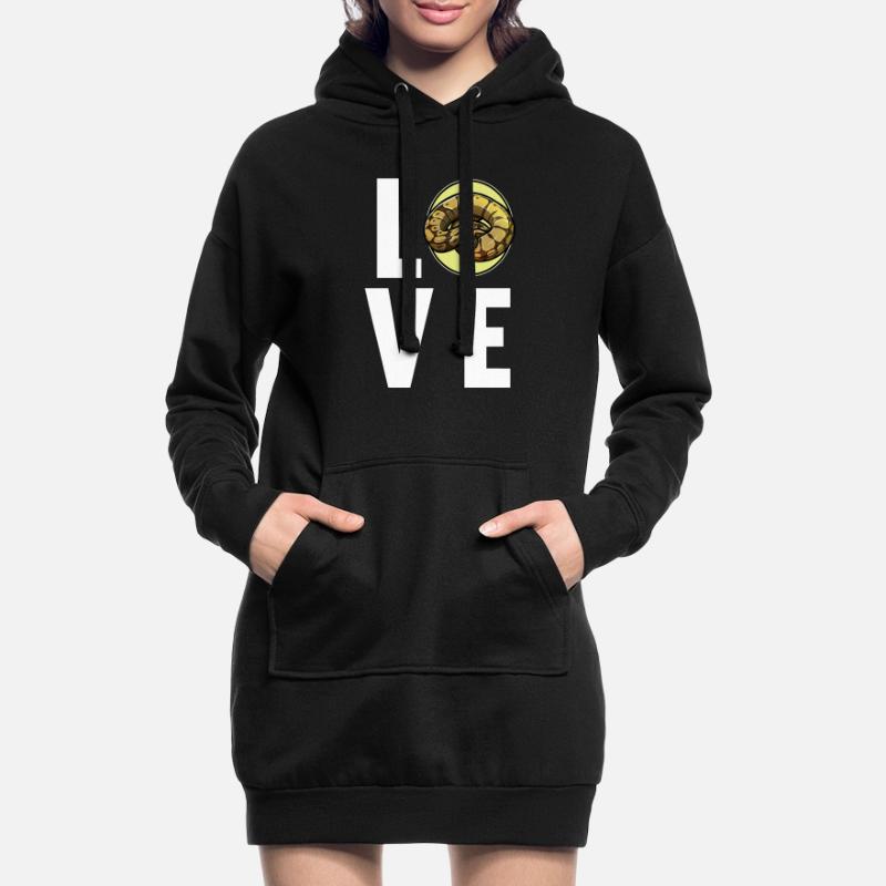 Ball Python King Python King Python Hoodie Dress