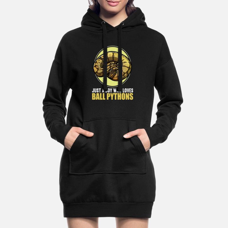 Ball Python King Python King Python Hoodie Dress