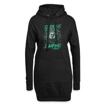 Serious About Jumping Spiders Pet Spider Owner - Hoodie Dress - black - Front