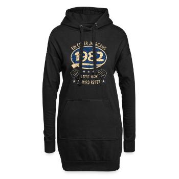 41. Geburtstag 1982 Guter Jahrgang - Hoodie-Kleid - Schwarz - Vorne