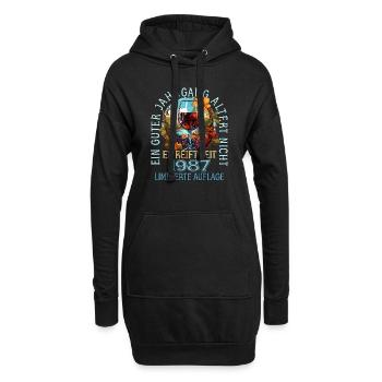 36. Geburtstag 1987 36er Guter Jahrgang - Hoodie-Kleid - Schwarz - Vorne
