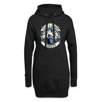 Le meilleur ornithologue amateur au monde - Sweat-shirt à capuche long Femme - noir - Devant