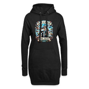 World's Best Okay Bird Guide Bird Watching - Hoodie Dress - black - Front