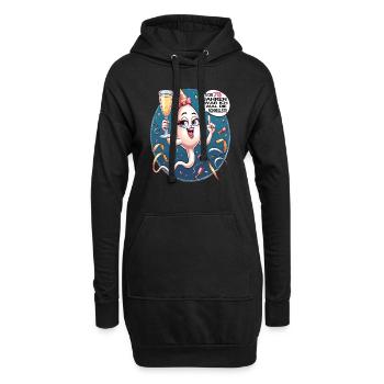 70 Years Ago I Was The Fastest Woman - Hoodie Dress - black - Front