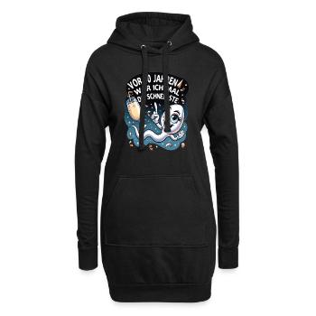 50 Years Ago I Was The Fastest Woman - Hoodie Dress - black - Front