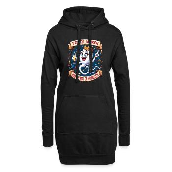 Il y a 21 ans, j’étais la femme la plus rapide - Sweat-shirt à capuche long Femme - noir - Devant