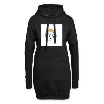 CSD - Hoodie-Kleid - Schwarz - Vorne