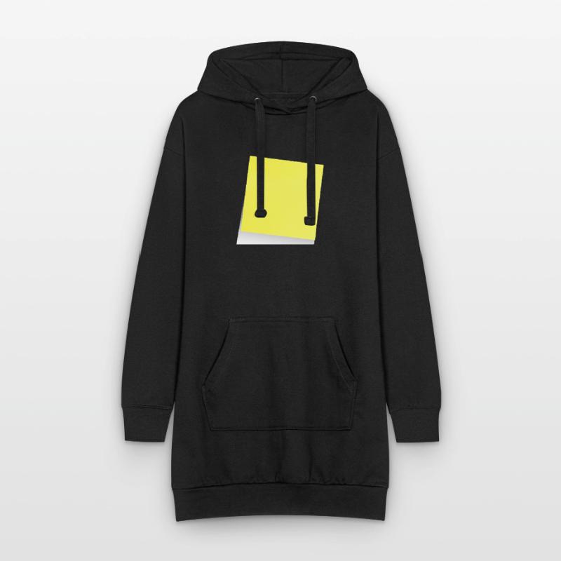yellow notepad , sticky note , sticky note Hoodie Dress