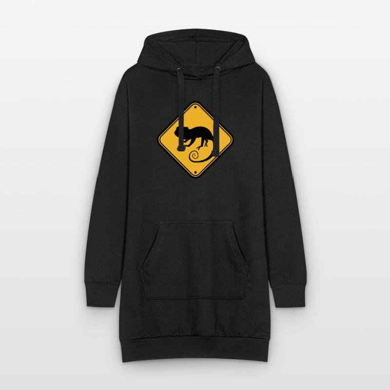 shield note caution warning caution danger con Hoodie Dress