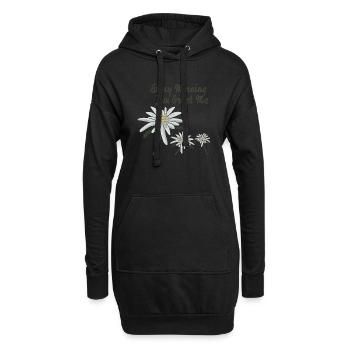 Edelweiss Edelweiss Every Morning You Greet Me - Sweat-shirt à capuche long Femme - noir - Devant