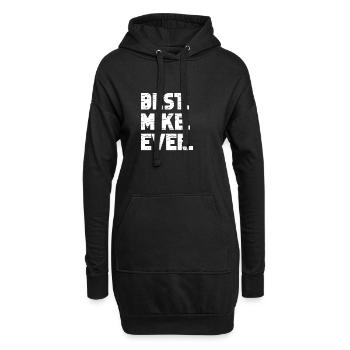 Meilleur Mike Jamais Noms de naissance populaires Mike Costume - Sweat-shirt à capuche long Femme - noir - Devant