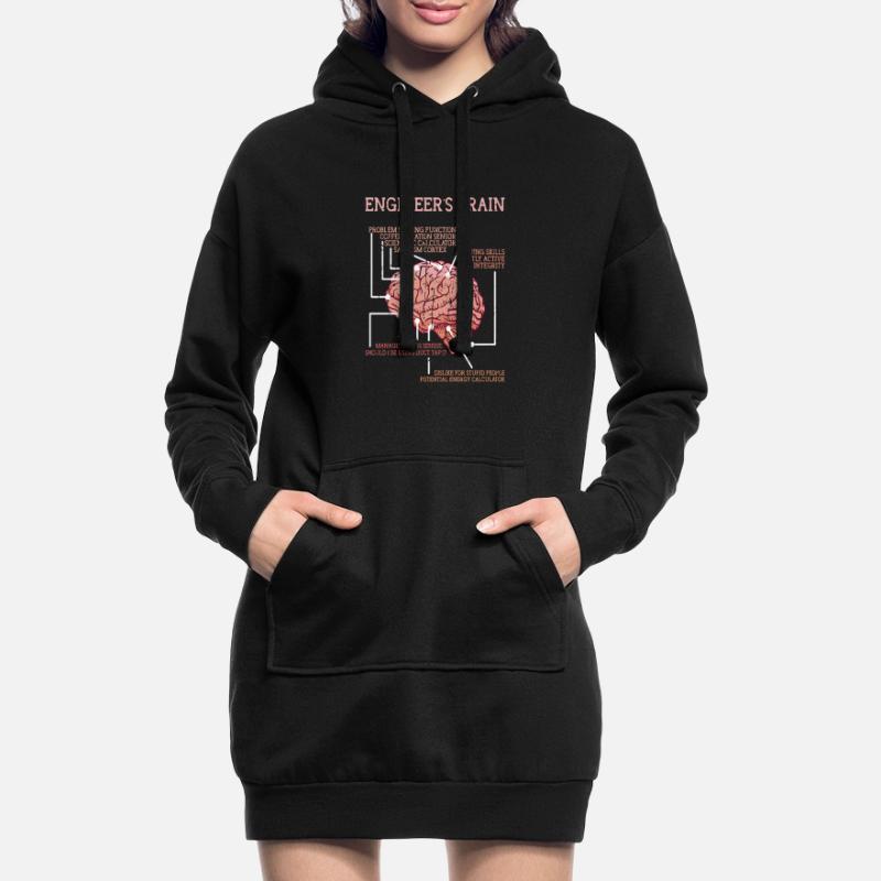Engineer's brain problem solving function - Hoodie Dress