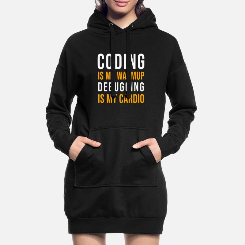 Coder Developer Programmer Coding IT Computer Hoodie Dress