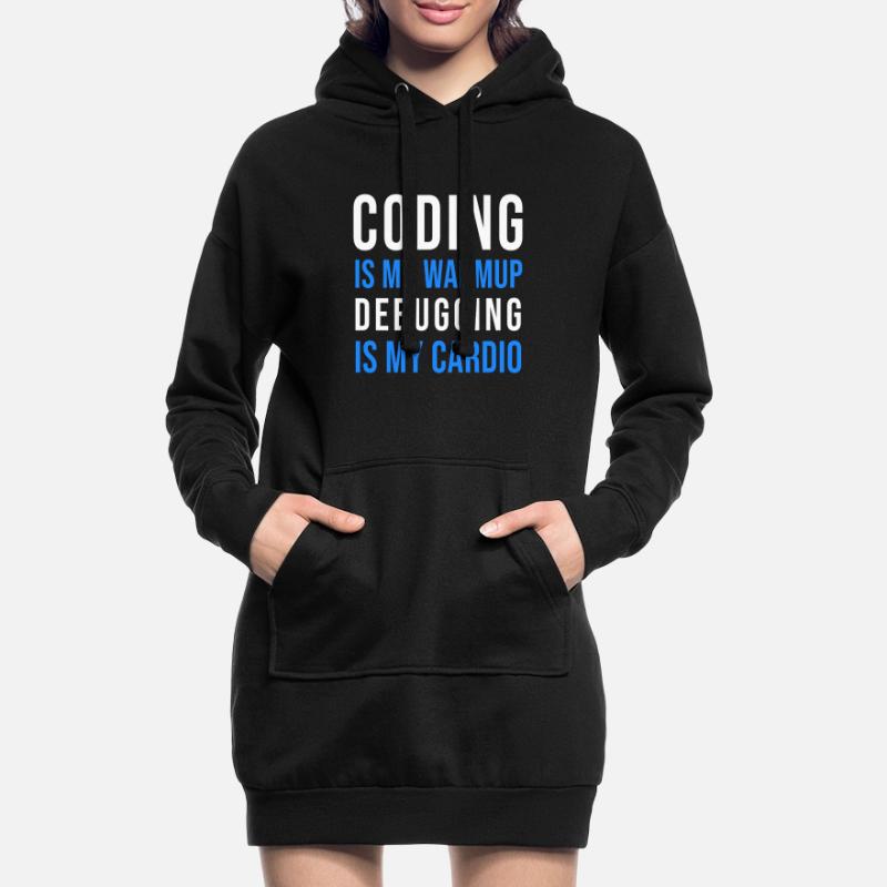 Coder Developer Programmer Coding IT Computer Hoodie Dress