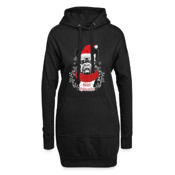 Bully Weihnacht Part 2 - Hoodie-Kleid - Schwarz - Vorne