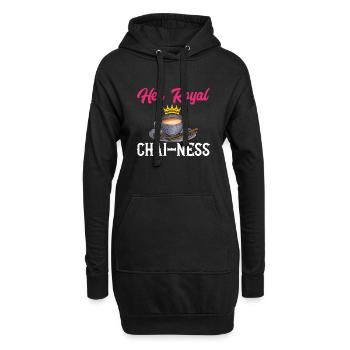 Chai Tee Masala Chai - Hoodie-Kleid - Schwarz - Vorne