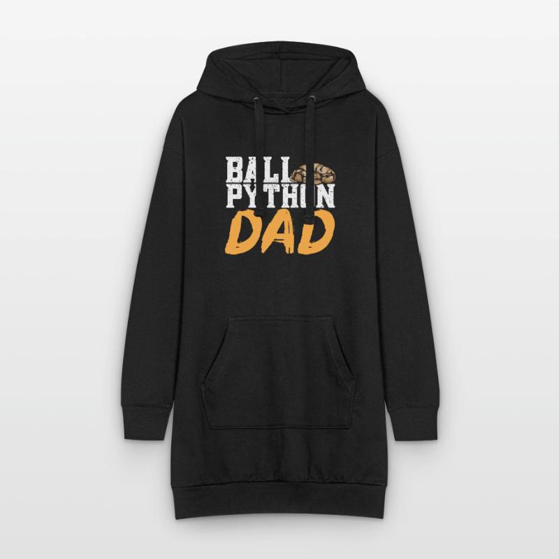 Ball Python Schlange Königspython Hoodie-Kleid