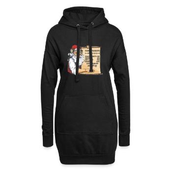 Liste de prix de coiffeur drôle pour Noël 2022 - Sweat-shirt à capuche long Femme - noir - Devant