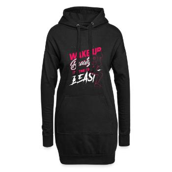 Sport Entraînement Femme Fille Cadeau Squat - Sweat-shirt à capuche long Femme - noir - Devant