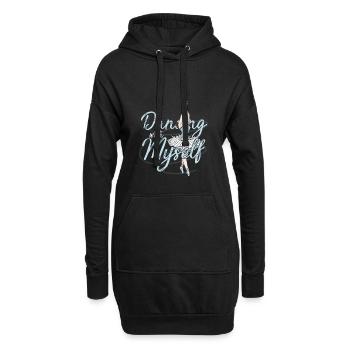Ballett - Hoodie-Kleid - Schwarz - Vorne