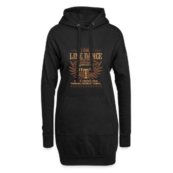 Linedance - Hoodie-Kleid - Schwarz - Vorne