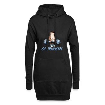 Otterlicious Otter Loutre Gym Cadeau fitness - Sweat-shirt à capuche long Femme - noir - Devant