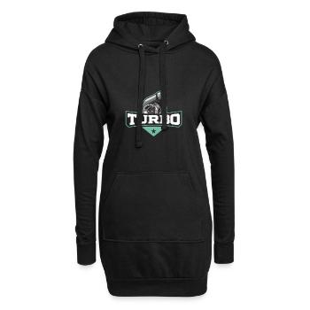 JDM, produit Turbo pour les hommes qui aiment Boost, Racing - Sweat-shirt à capuche long Femme - noir - Devant