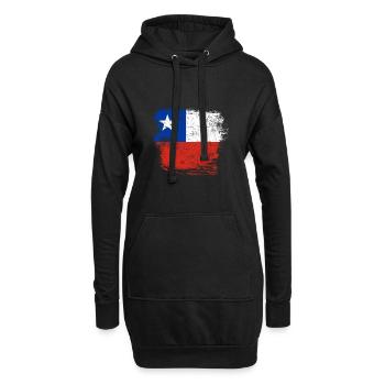 Chili - Sweat-shirt à capuche long Femme - noir - Devant