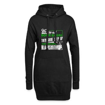 Forgeron Le Meilleur Devenir Forgeron - Sweat-shirt à capuche long Femme - noir - Devant
