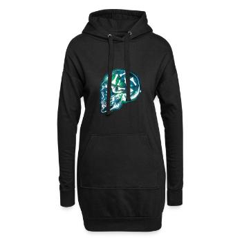 Cadeau d'entraîneur de joueur d'échecs drôle - Sweat-shirt à capuche long Femme - noir - Devant