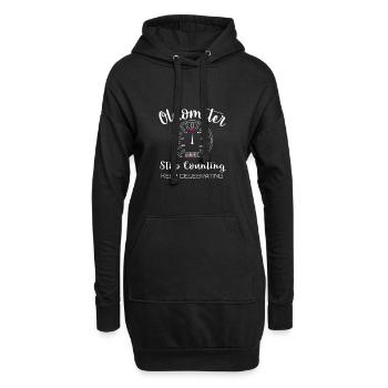 Conception de cadeau d'anniversaire 80e anniversaire - Sweat-shirt à capuche long Femme - noir - Devant