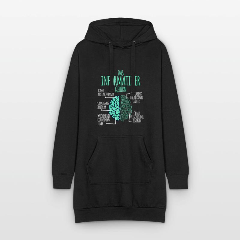 Computer scientist computer science programmer nerd geek Hoodie Dress
